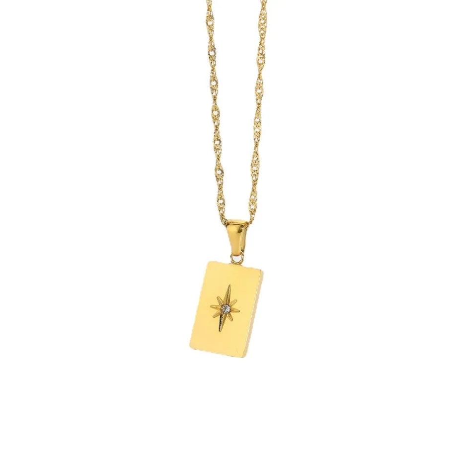 north star necklace - ZinniaStore