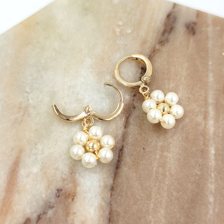 lola pearls earrings - ZinniaStore