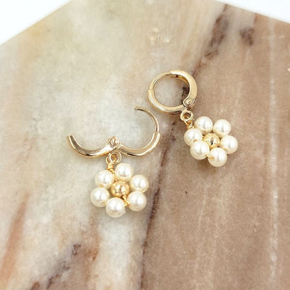 lola pearls earrings - ZinniaStore