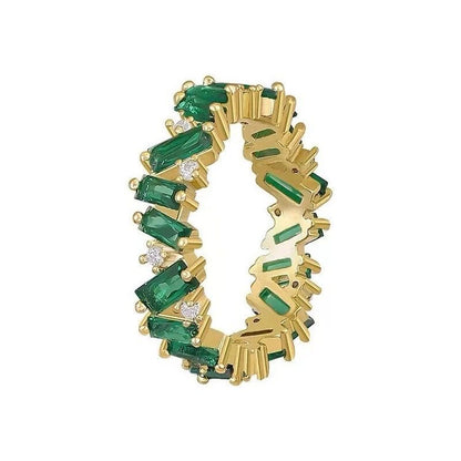 emerald eternity ring