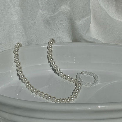 freshwater bead necklace