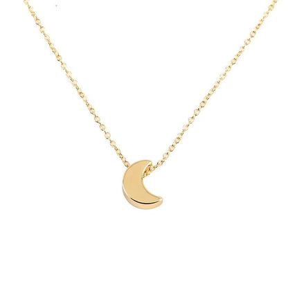 crescent necklace