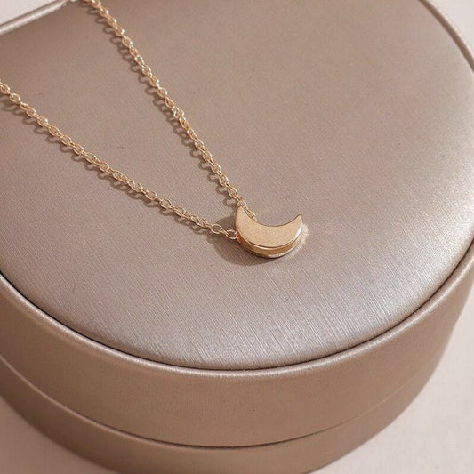 crescent necklace