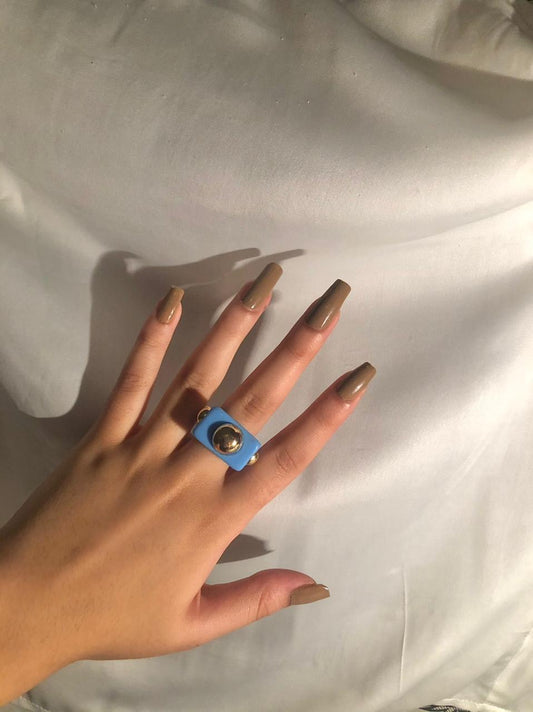 vintage acrylic ring