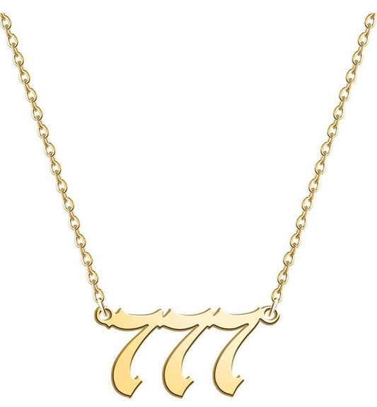 angel numbers necklace